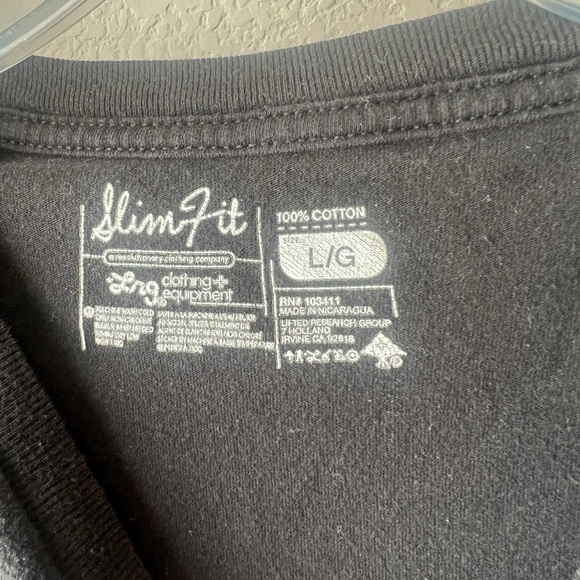 COPY - LRG - MENS Black tee 100% cotton size L - Picture 2 of 4